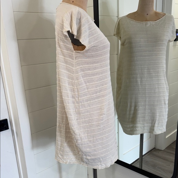 Sarah Pacini Off-White Textured Tunic - Picture 6 of 13